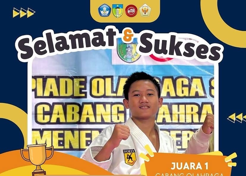 JUARA 1 CABANG OLAHRAGA KARATE [O2SN KAB. KEDIRI 2025]