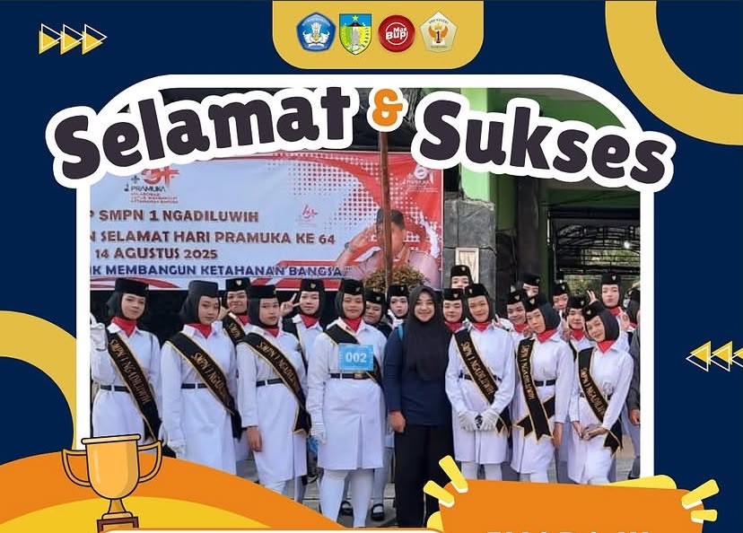 JUARA 3 [LOMBA BARIS BERBARIS JENJANG SMP/MTS DAN SWASTA TINGKAT KAB. KEDIRI 2025]