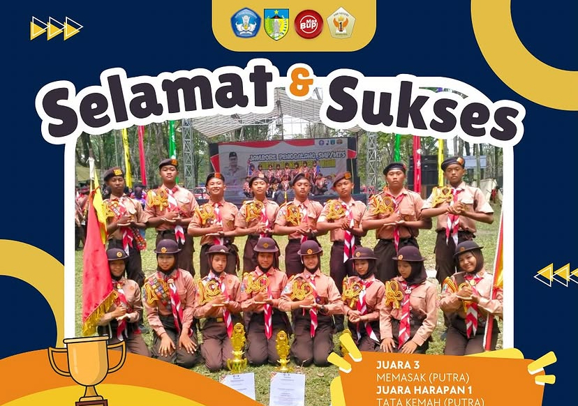 JUARA HARAPAN 1  TATA KEMAH PUTRA [JAMBORE PENGGALANG SMP/MTS KWARTIR CABANG KAB. KEDIRI 2025]