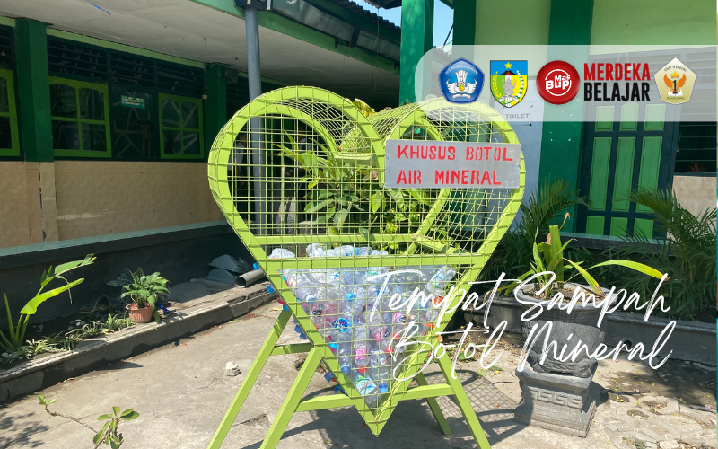 Tempat Sampah Botol Mineral