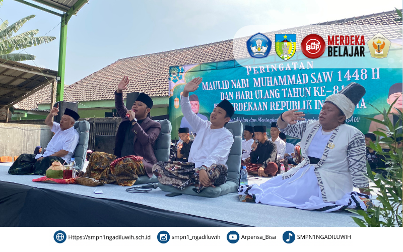 Peringatan Maulid Nabi Muhammad SAW 1448 H dan HUT RI Ke-81 Bersama Gus Bahru Zamzami