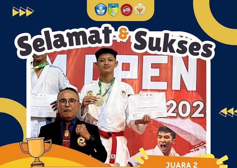 Rasya Handyniata Kurniawan Raih Juara 2 pada Champion Open Turnamen Karate Nasional Jatim Open Piala Kemenpora RI 2026