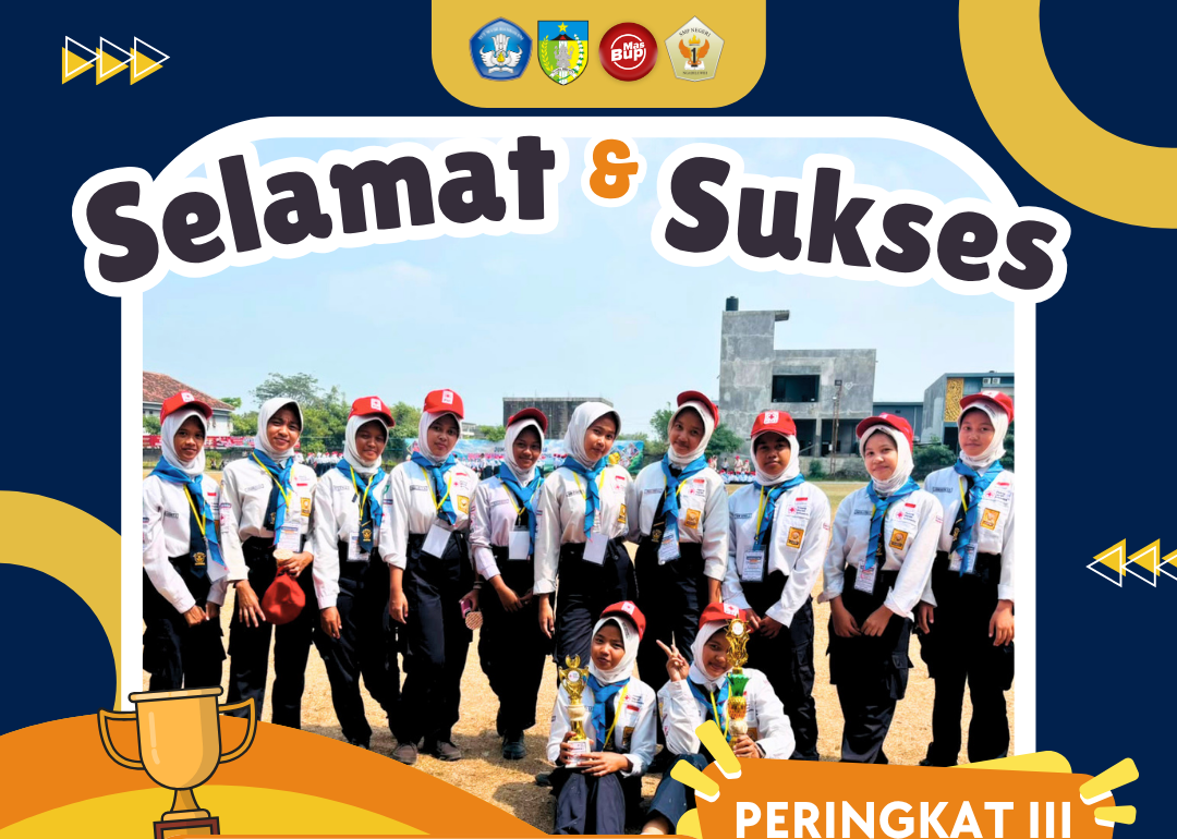 SMPN 1 Ngadiluwih Raih Peringkat 3 dan Juara Harapan 1 Pertolongan Pertama dalam Jumbara PMR Wira dan Madya PMI Kabupaten Kediri