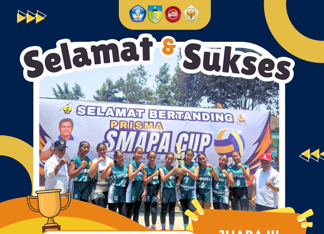 Tim Voli Putri Arpensa SMPN 1 Ngadiluwih Raih Juara III PRISMA SMAPA CUP 2026
