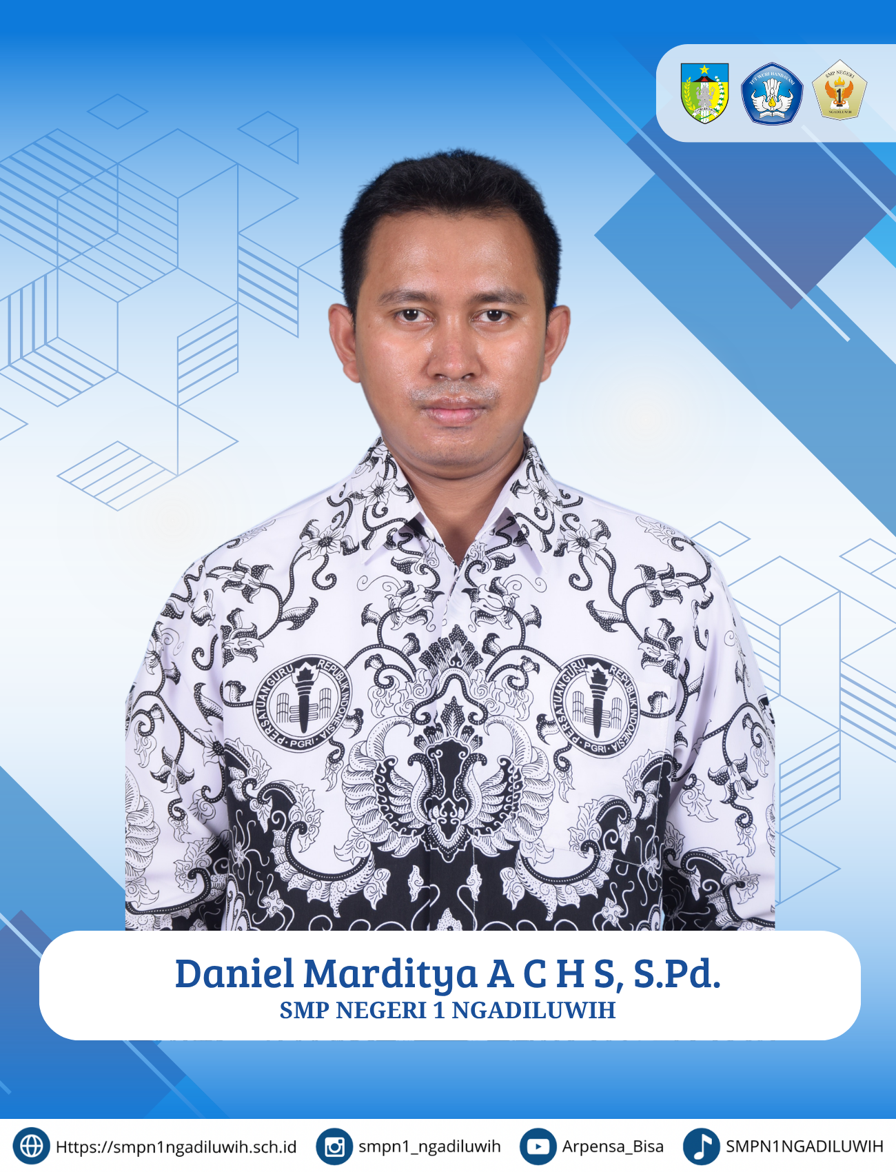 DANIEL MARDITYA ALFIN CHARIST HARI SUSILO, S.Pd.